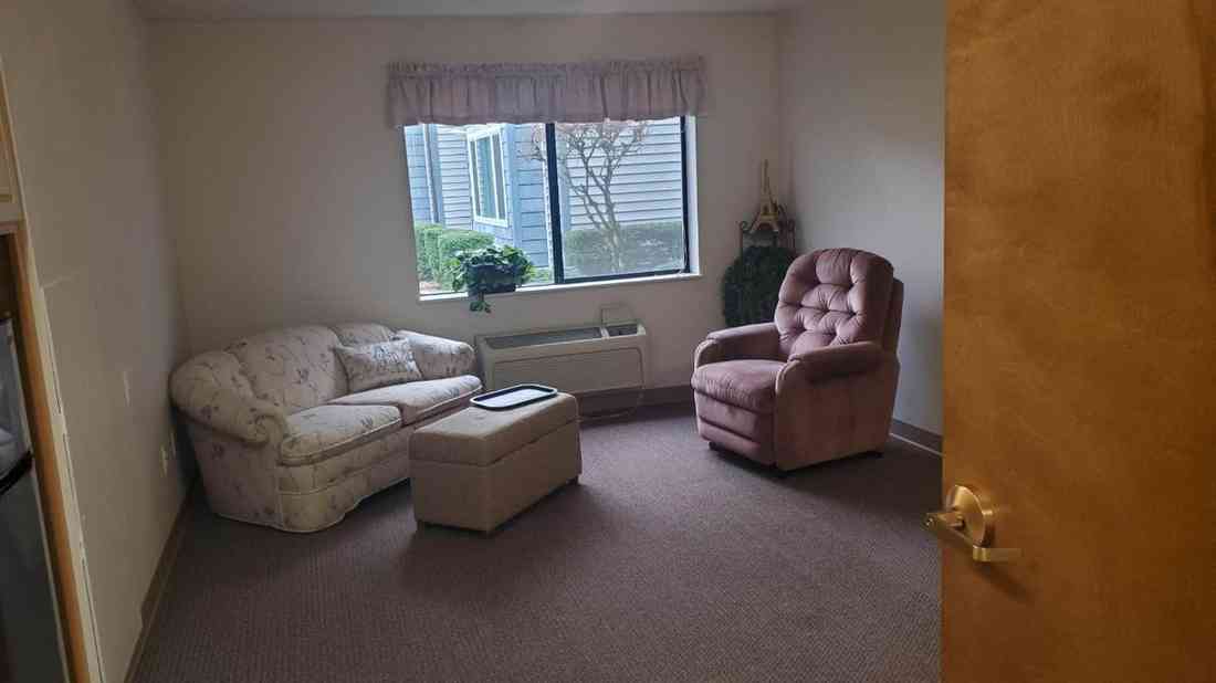 One-bedroom apartment living room